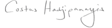 Costas G. Hadjipanayis Signature